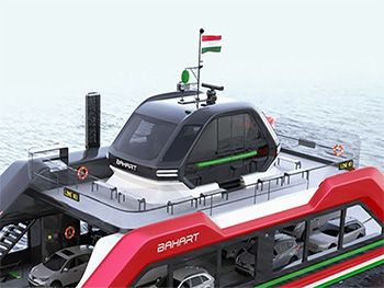 Carbon Composites ltd. Ferry on Lake Balaton